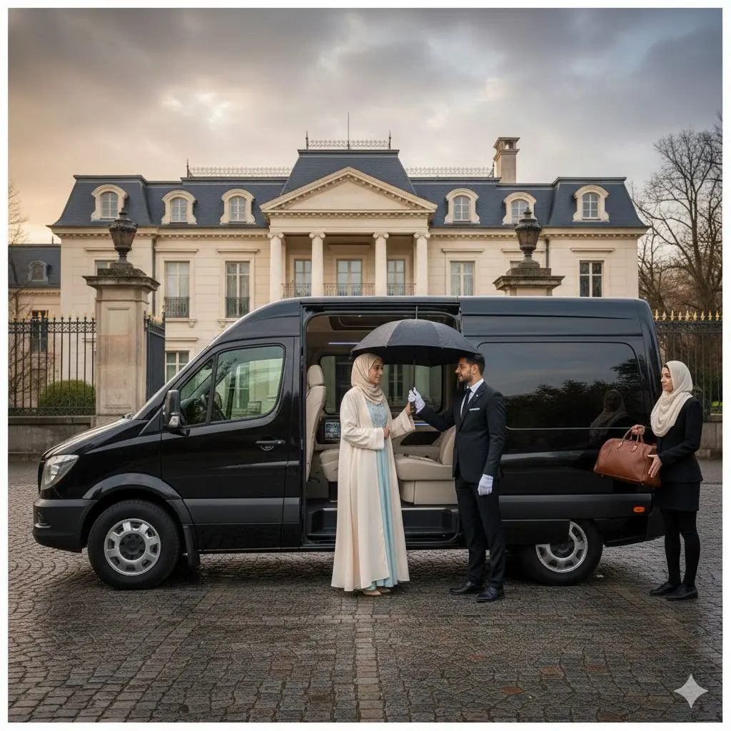 اجاره ون تشریفات یا ون VIP با کیان ون