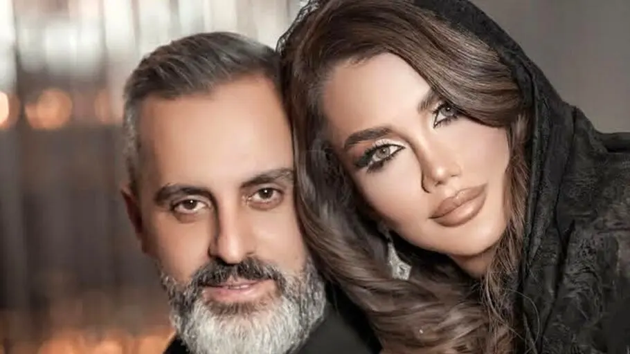 دکور یلدایی صبا تاجیک همسر علیرام نورایی / استایل یلدایی و سنتی آنجلینا جولی ایرانی