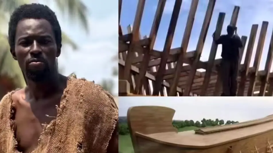 آیا کشتی نوح دوباره ساخته شد؟ ادعای عجیب مردی در غنا!