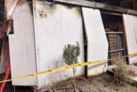 انفجار مهیب سیلندر گاز و حریق گسترده در خیابان پیروزی