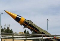 خط و نشان ایران به امریکا با شلیک موشک «خرمشهر ۴» به آمریکا /دست از پا خطا کننید این موشک همچون صاعقه بر سر آبراهام لینکلن فرود می آید