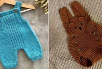 لباس بافتنی نوزاد؛ 15 مدل زیبا برای کوچولوهای شما